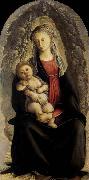 BOTTICELLI, Sandro Madonna in Glory with Seraphim Germany oil painting artist